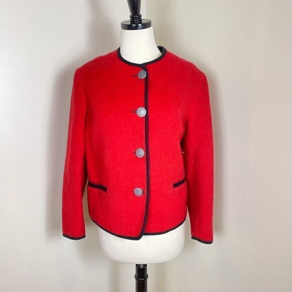 Walkloden Vintage Wool Blazer Coat - Picture 1 of 5